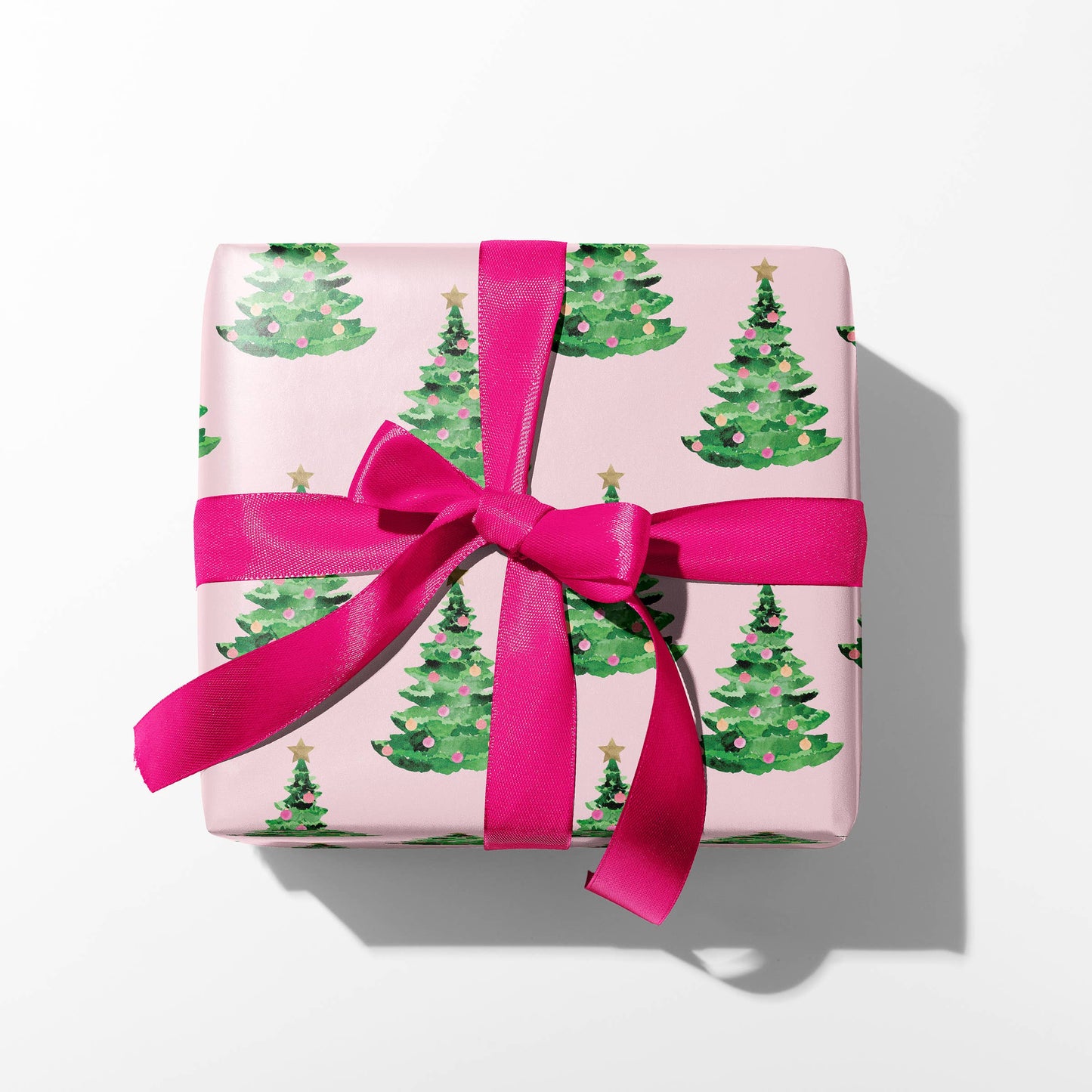 Pink Christmas Gift Wrap