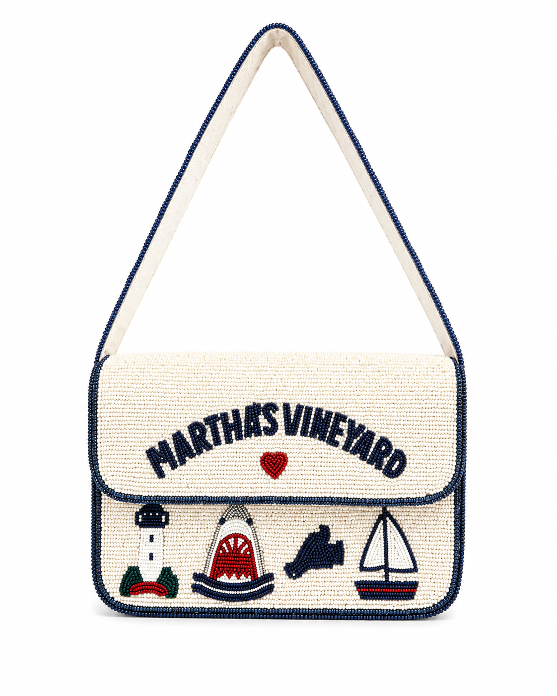 Martha’s Vineyard Beaded Shoulder Bag