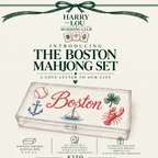 Boston Edition Mahjong Set