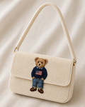 PRE-ORDER Signature Bear Beaded Shoulder Bag