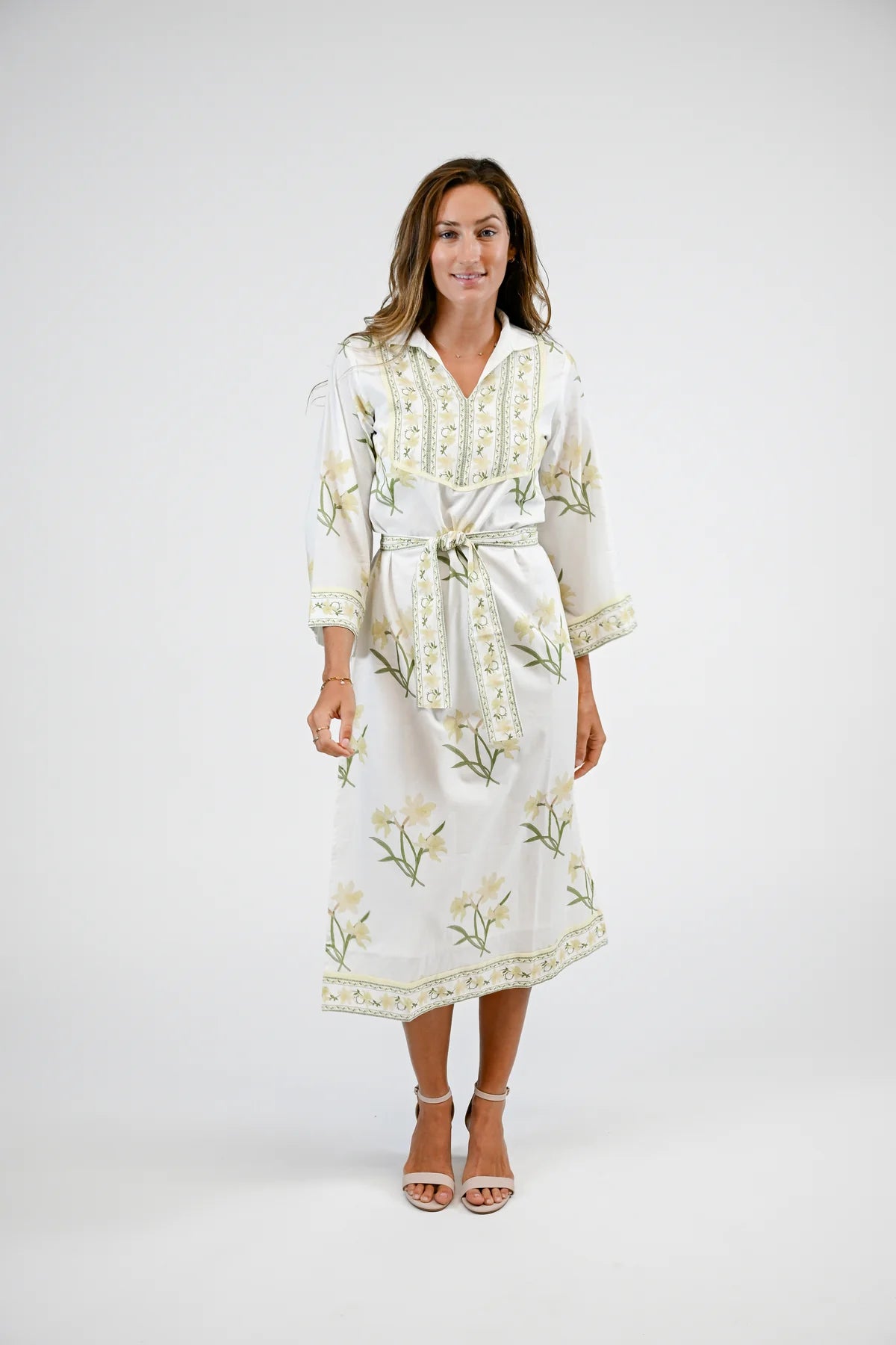 Brynn Maxi Daffodil Dress