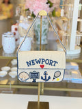 Signature Newport Beaded Shoulder Bag