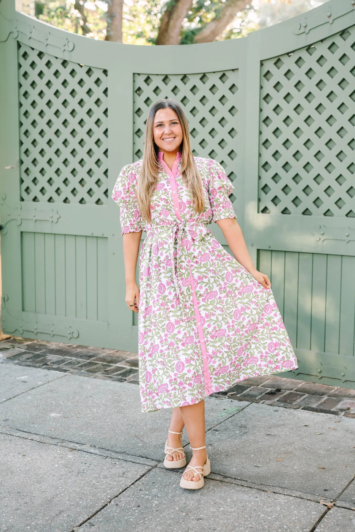 Kiawah Dress Petal Pink