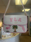 PREORDER Florida Signature Beaded Shoulder Bag