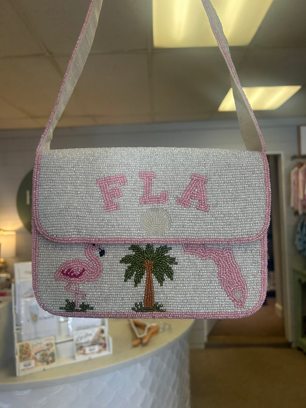 PREORDER Florida Signature Beaded Shoulder Bag