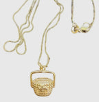 Nantucket Basket Charm + Necklace