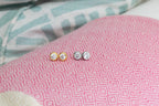 Lisi Lerch The Baby Bezel Silver Stud
