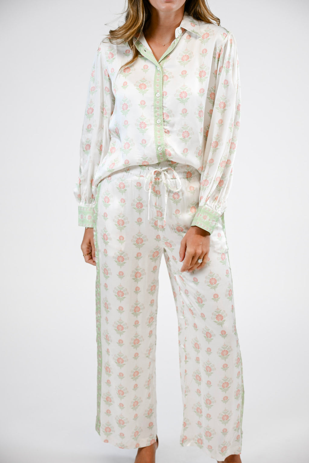 Zara Blouse Mint Julep