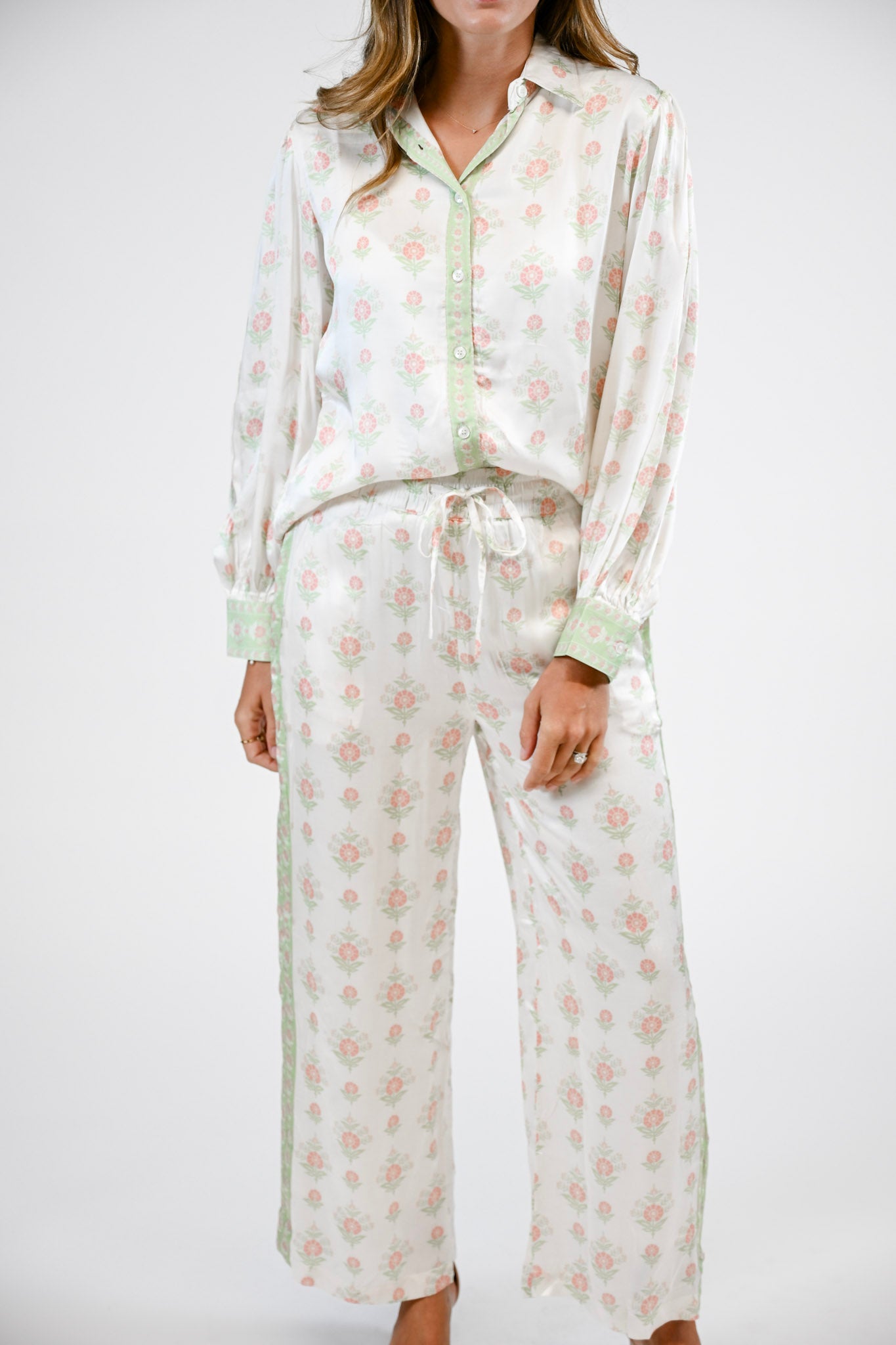 Zara Blouse Mint Julep