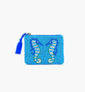 Seahorse Beaded Coin Purse