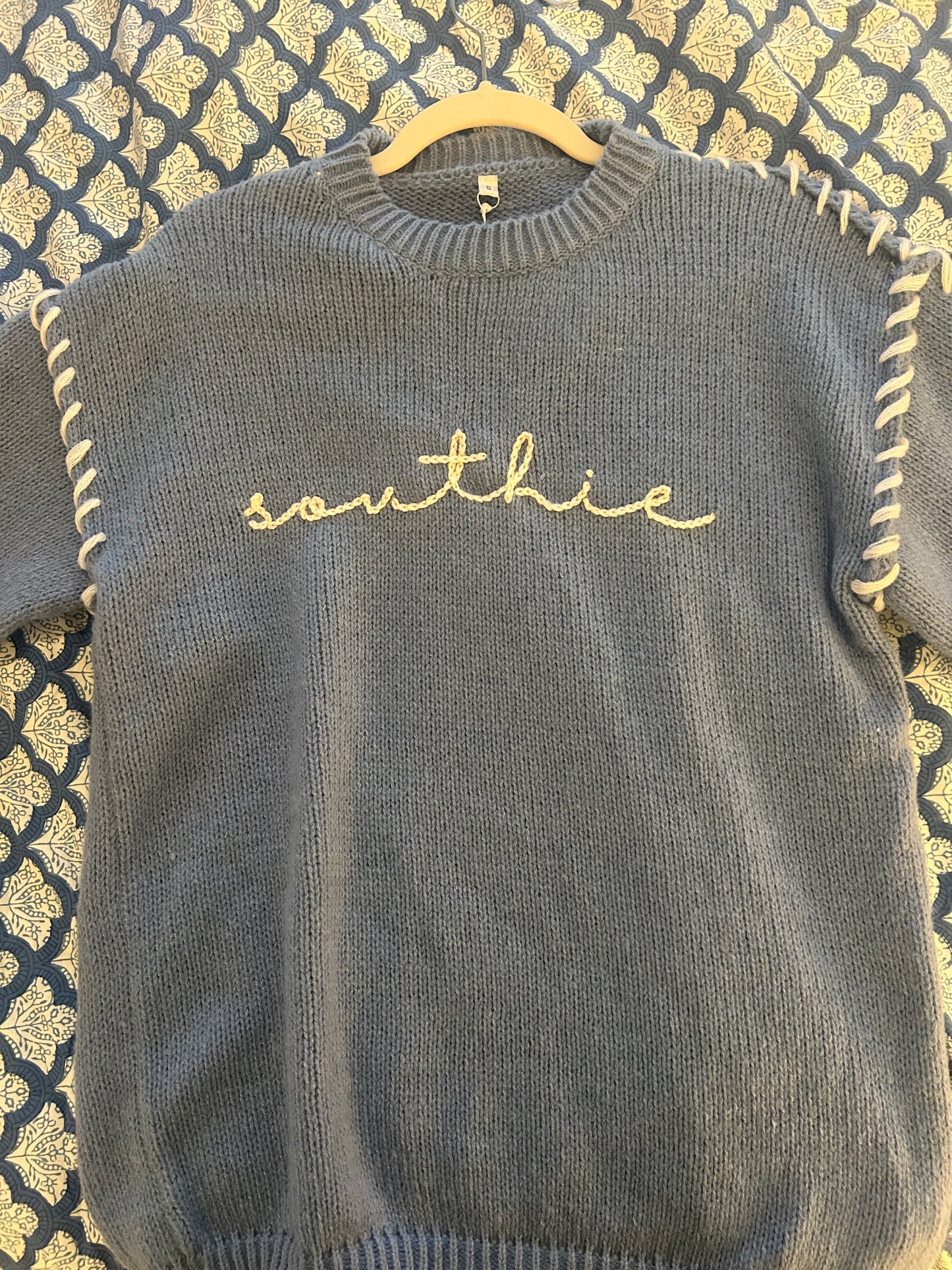 Southie Embroidered Sweater