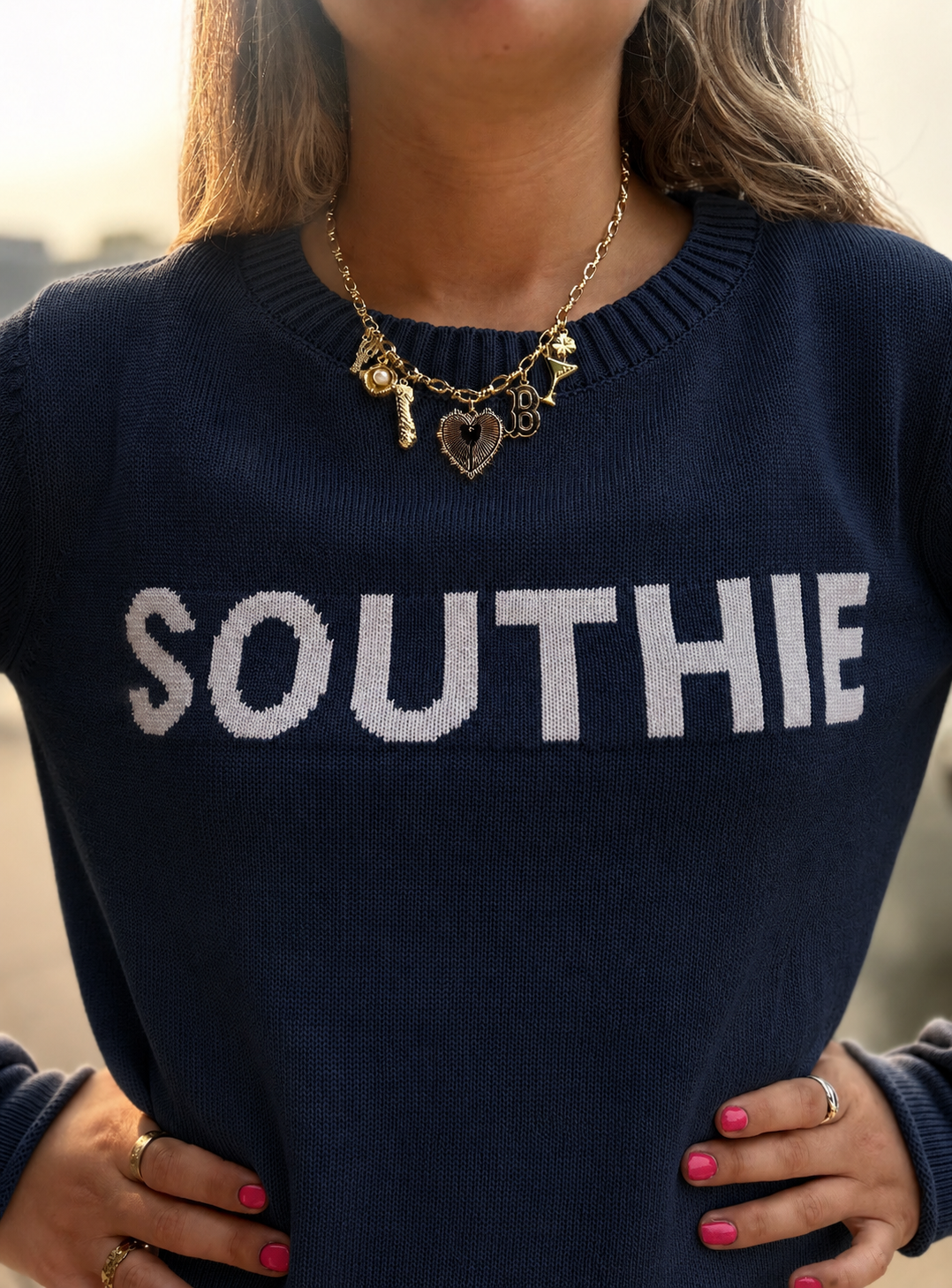 Southie Sweater-Navy