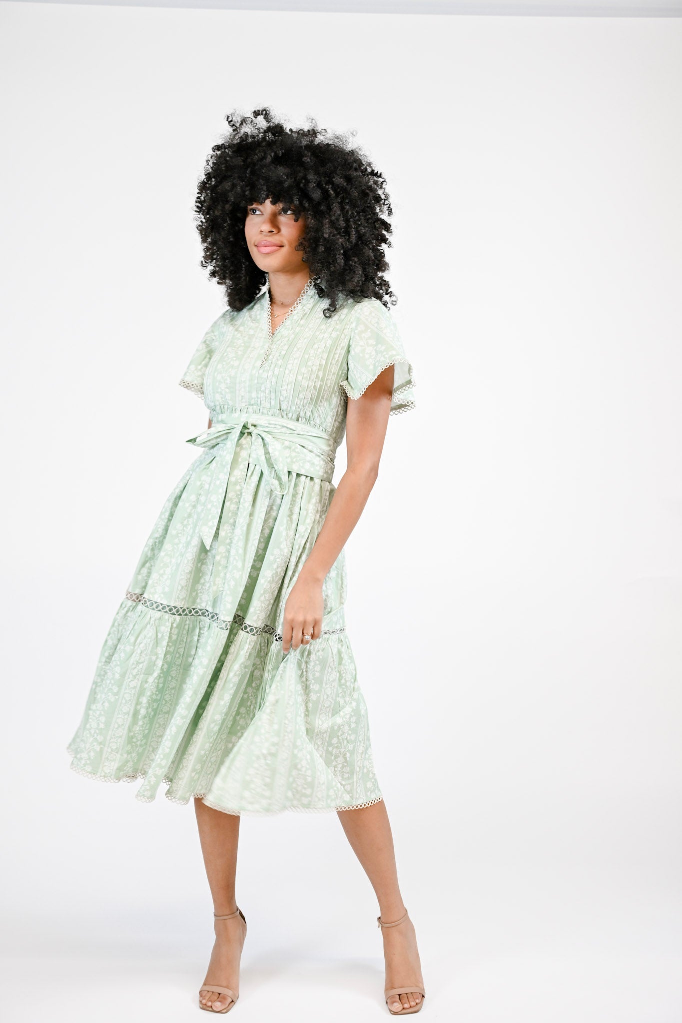 Brynley Dress- Lush Meadow