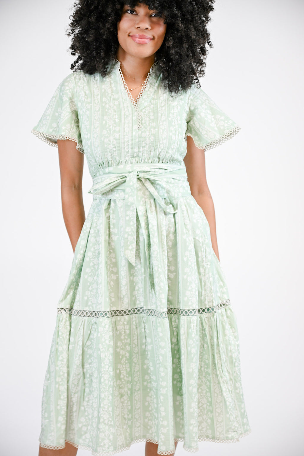 Brynley Dress- Lush Meadow