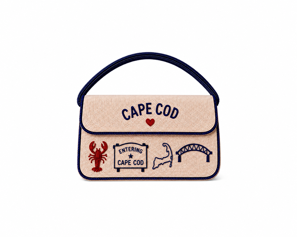 PRE-ORDER Cape Cod Beaded Shoulder Bag