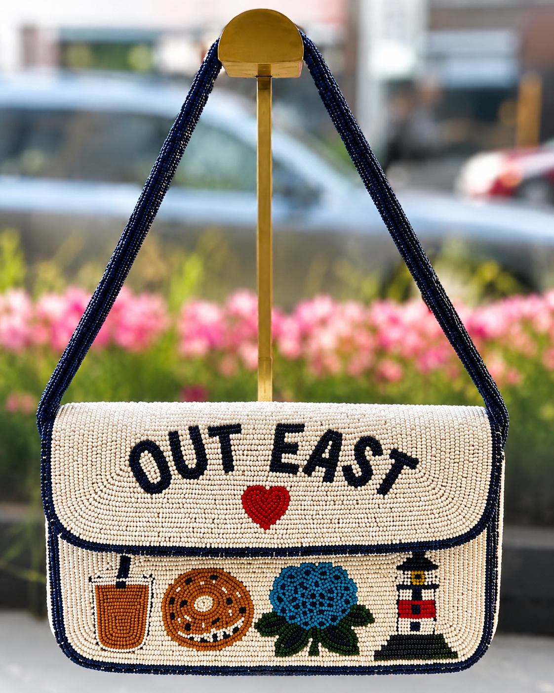 Long Island Signature Beaded Bag