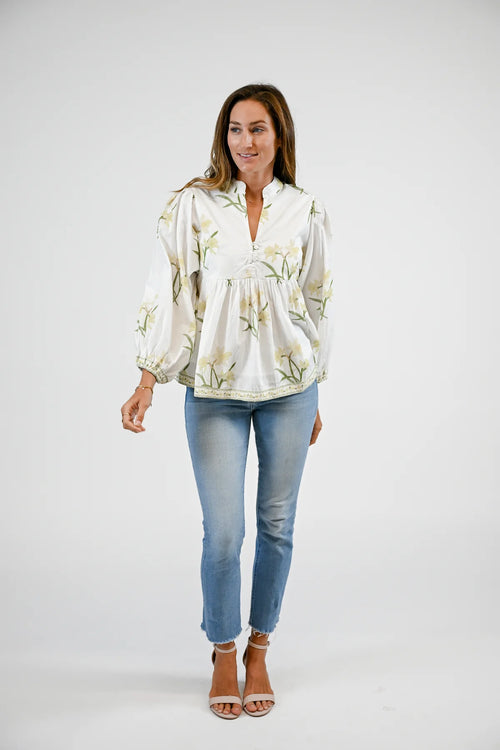 Bluffton Blouse Daffodil