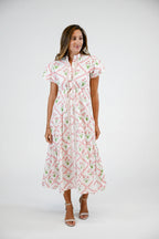 Magnolia Flutter Dress Petal Pink