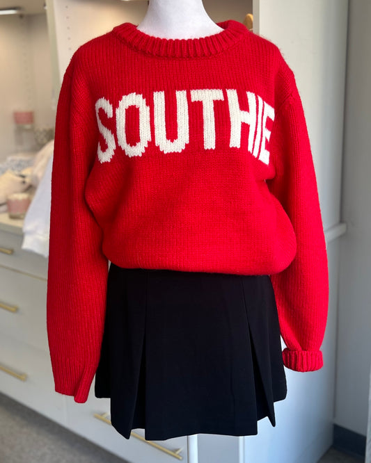 Red Southie Sweater