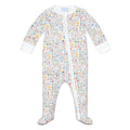Football Zip Baby Onesie