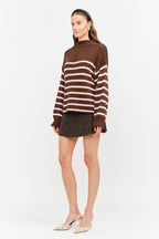 Skylar Sweater- Brown