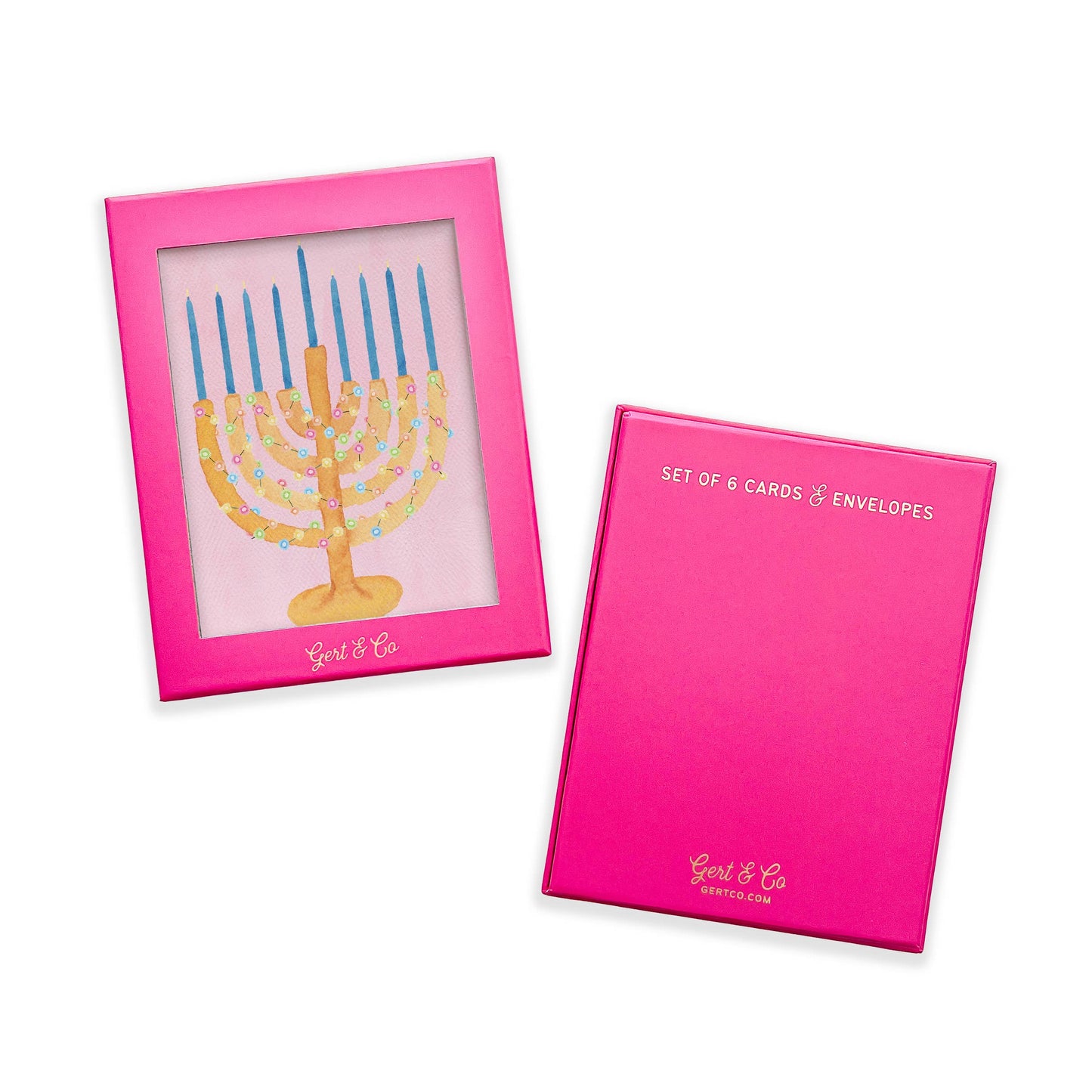 Chrismukkah Greeting Card | Menorah Card