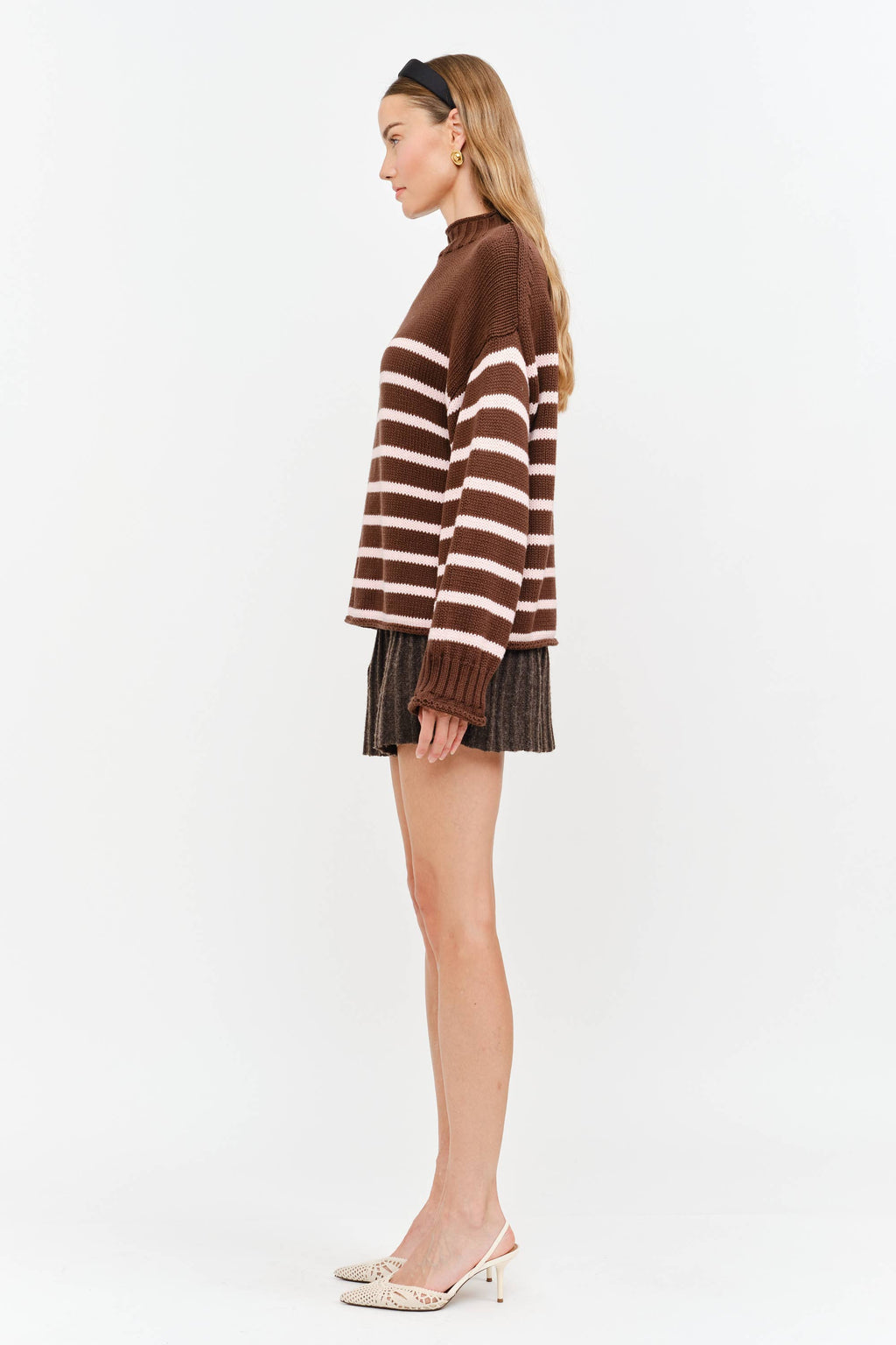 Skylar Sweater- Brown
