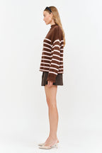 Skylar Sweater- Brown