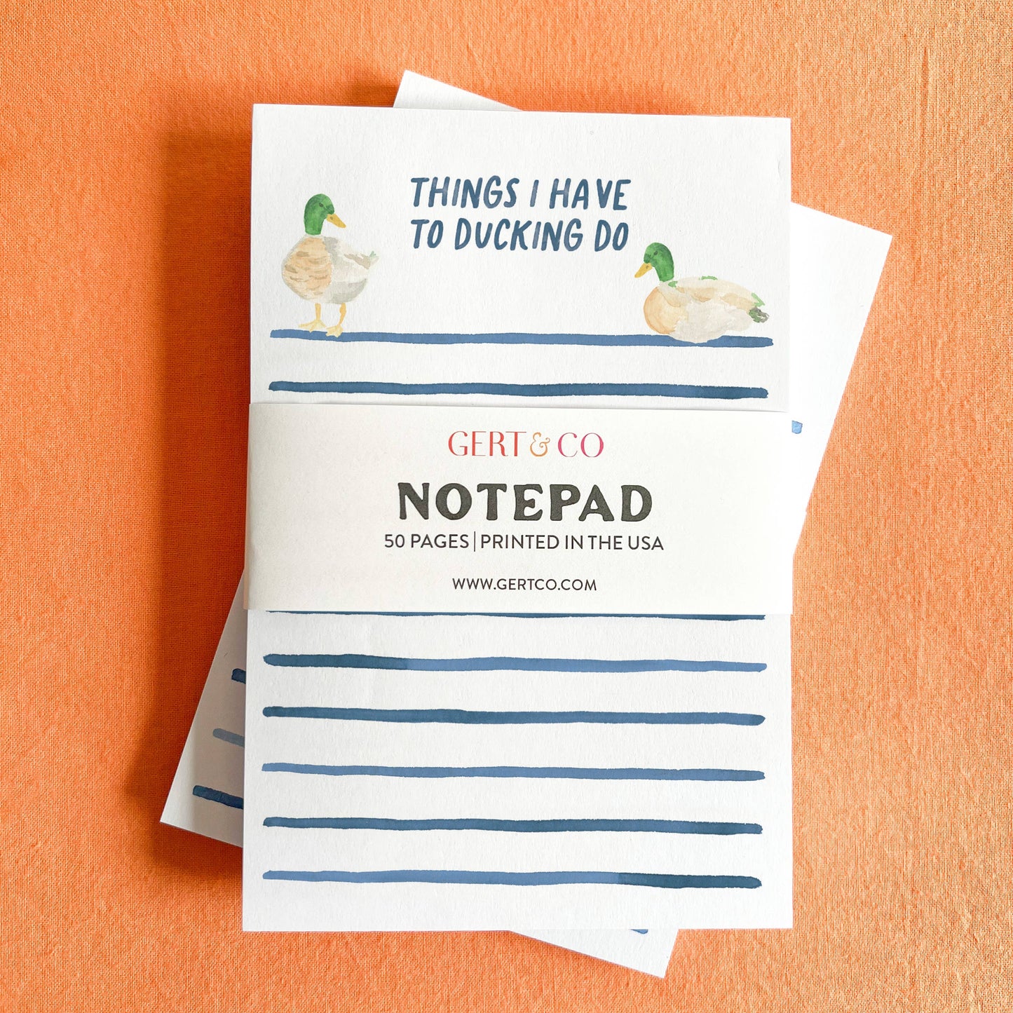 Things I Have To Ducking Do Notepad | Funny Duck Notepad