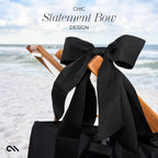 Special Edition Bow Midnight Black Jelly Tote w/ Phone Pouch