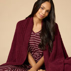 Softies Solid Rib Marshmallow Blanket