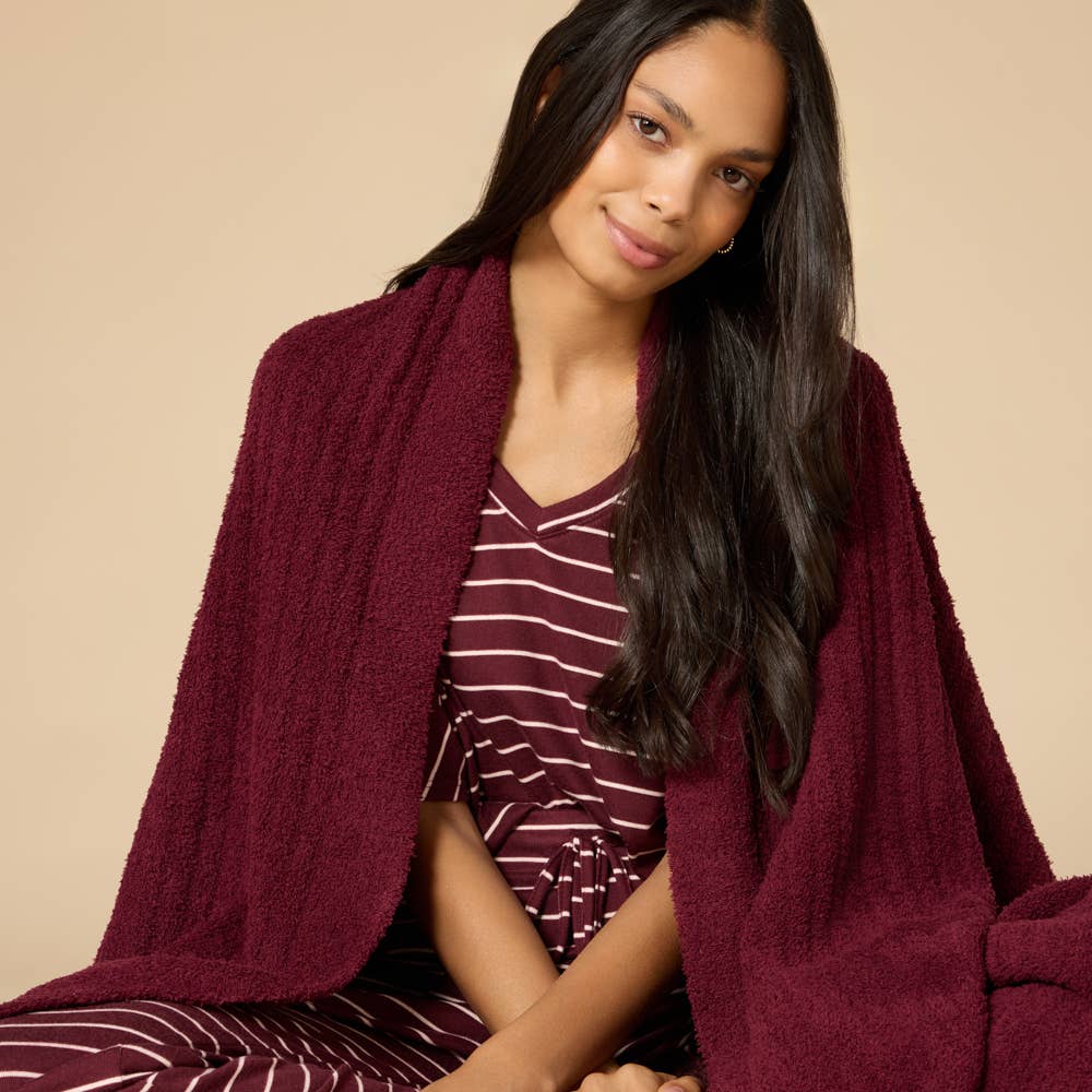 Softies Solid Rib Marshmallow Blanket