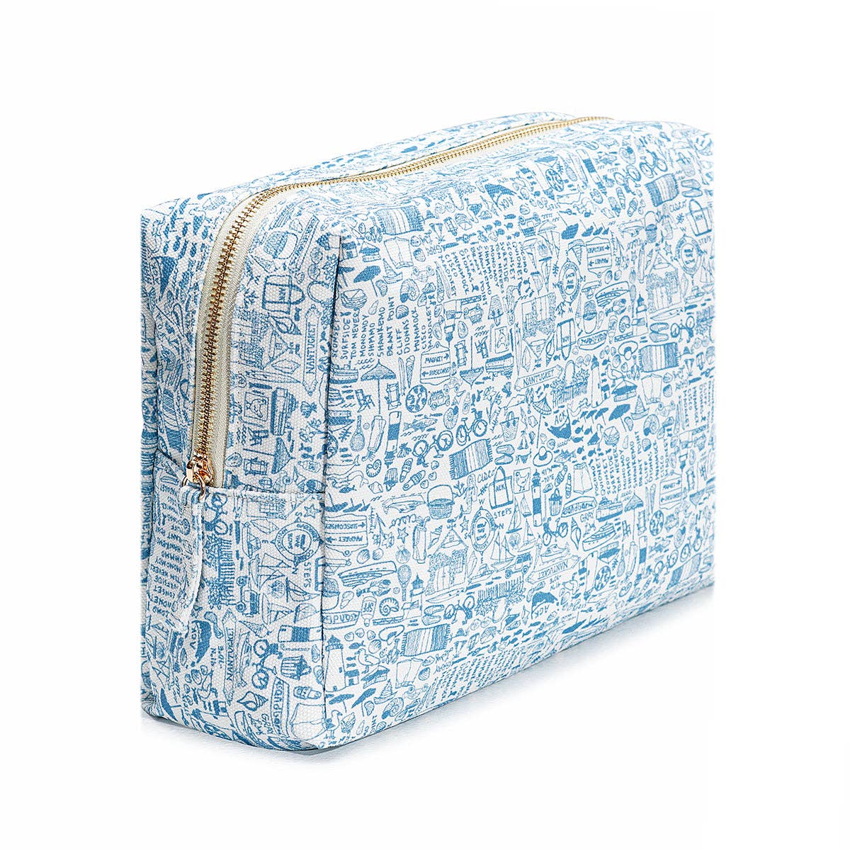 Oysters Large Travel Pouch