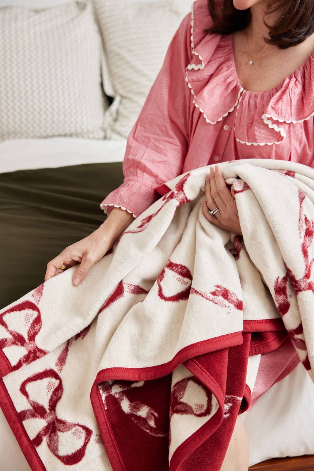 December Bows Blanket