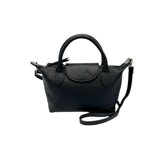 Black Genuine Leather Shoulder Bag