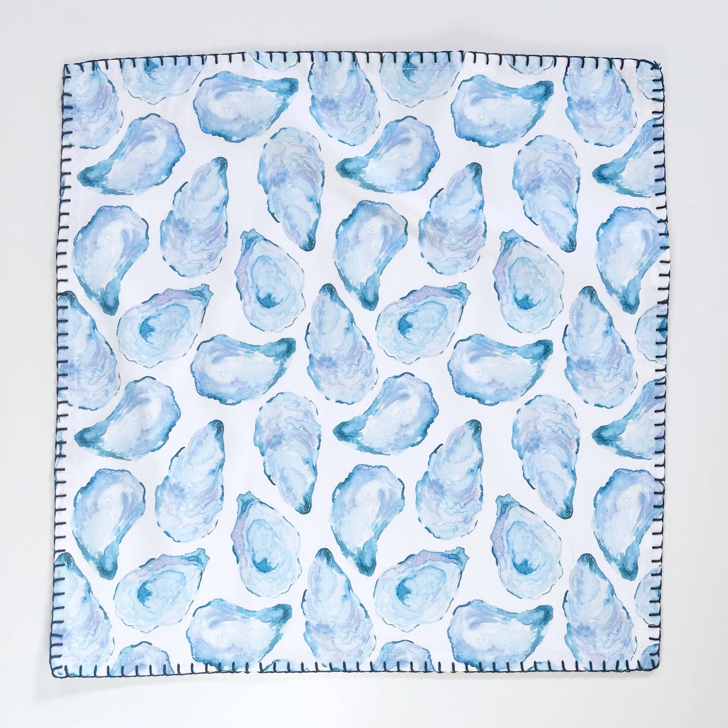 Mussel Shell Fabric Napkin | Oyster Shell Napkin | Set of 4
