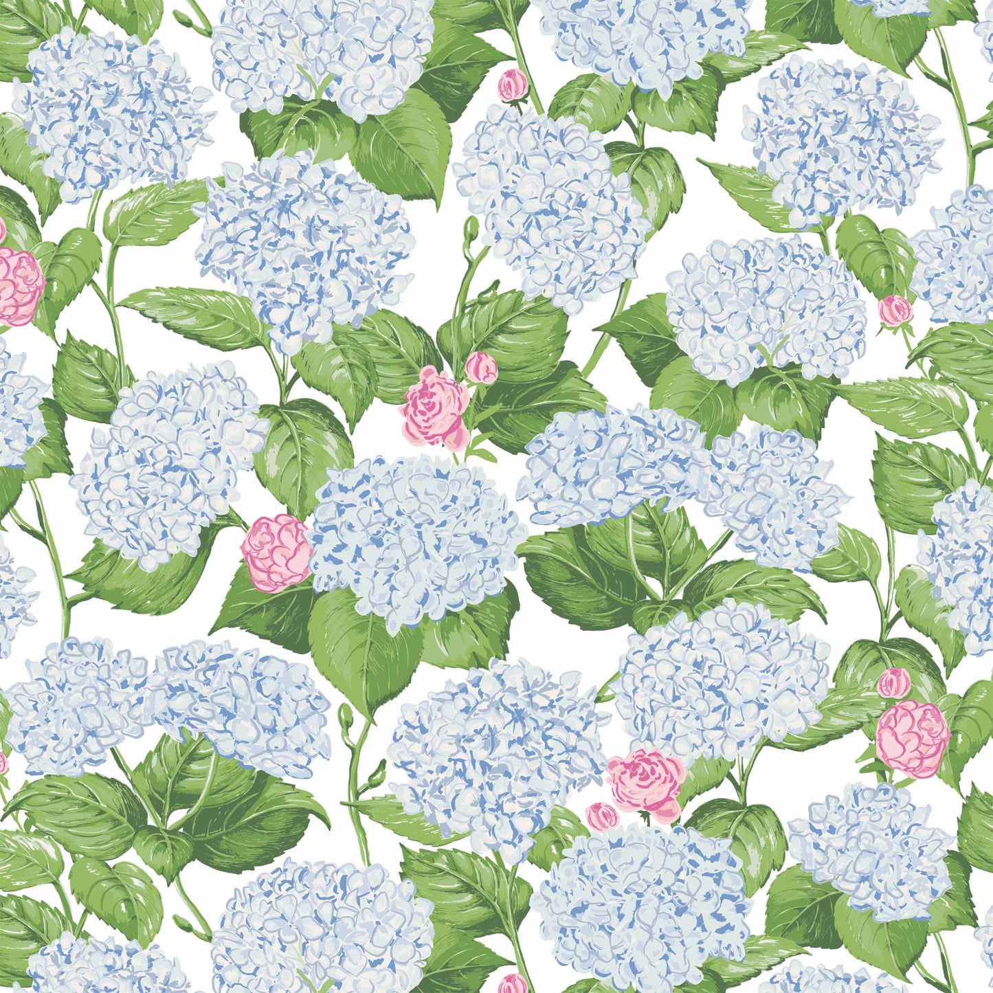 Beau Bottles x Sheridan French Collection - Classic Hydrangea - Champagne Collection