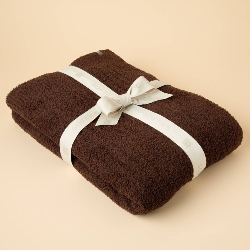 Softies Solid Rib Marshmallow Blanket