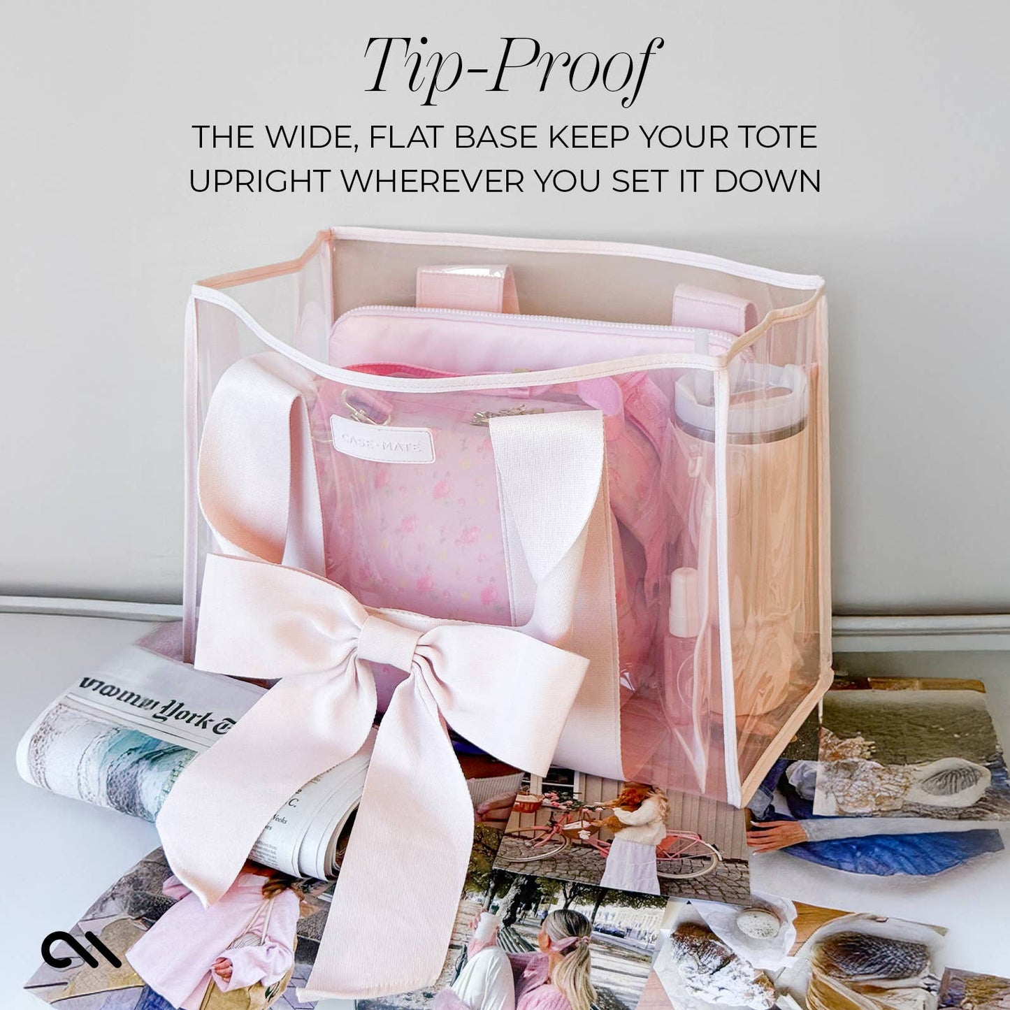 Special Edition Bow Jelly Tote With Phone Pouch