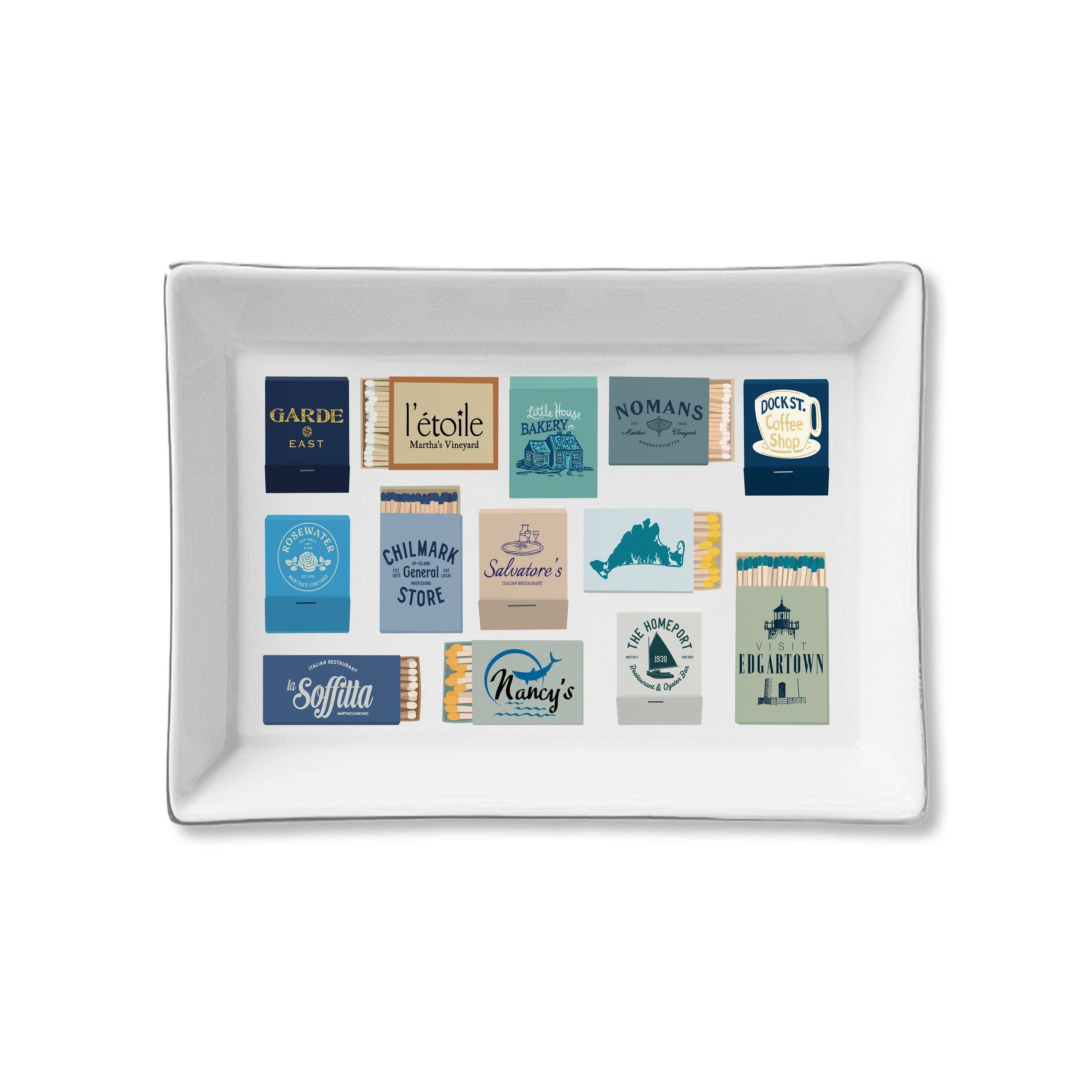 Ceramic Tray - Martha's Vineyard Matches