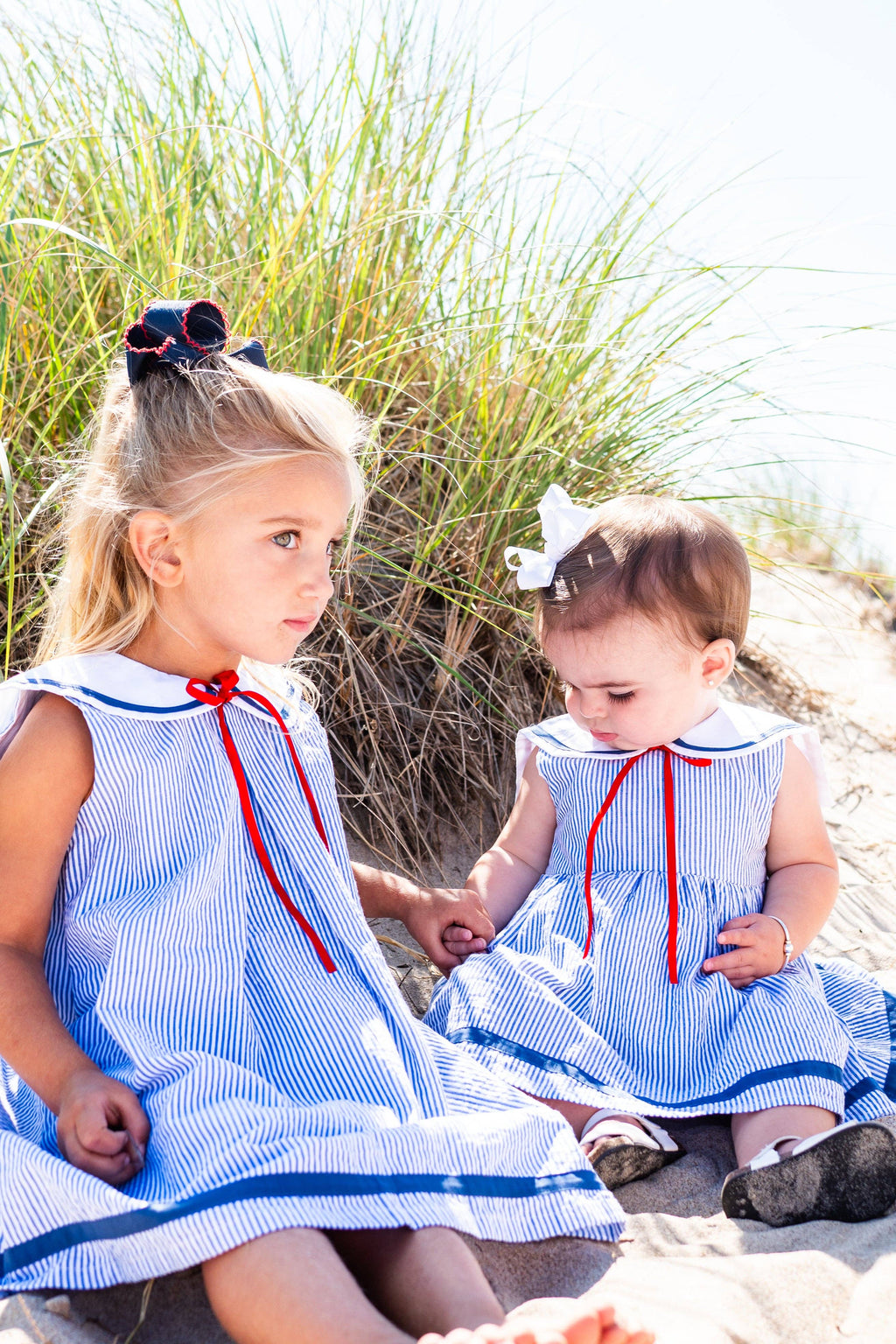 Anchors Away Baby Girl Dress
