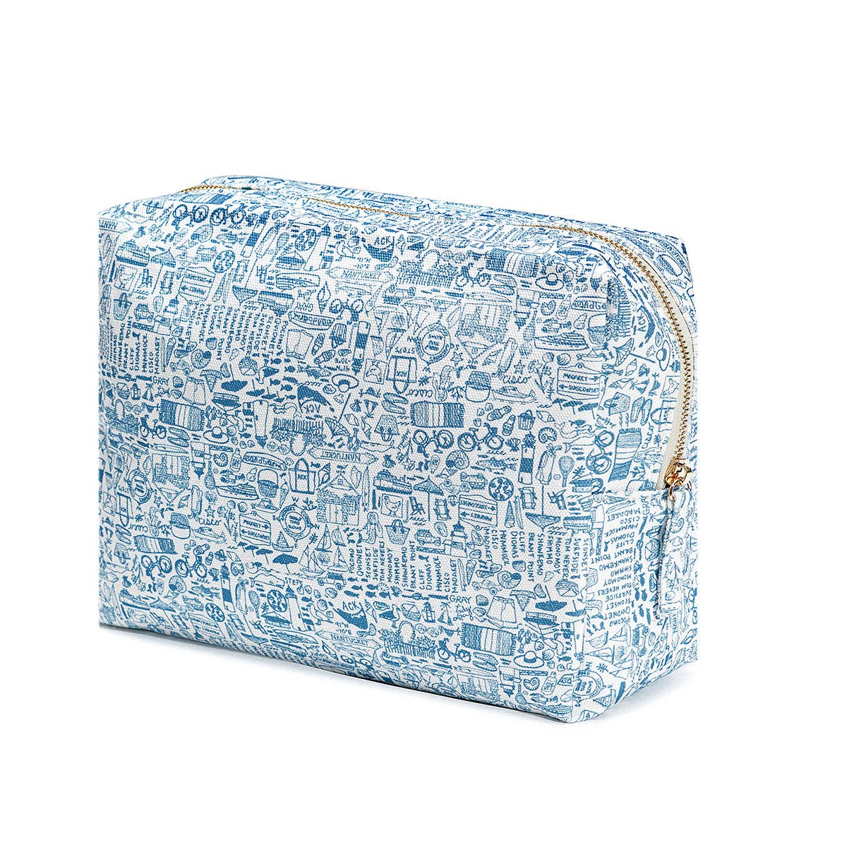 Oysters Large Travel Pouch