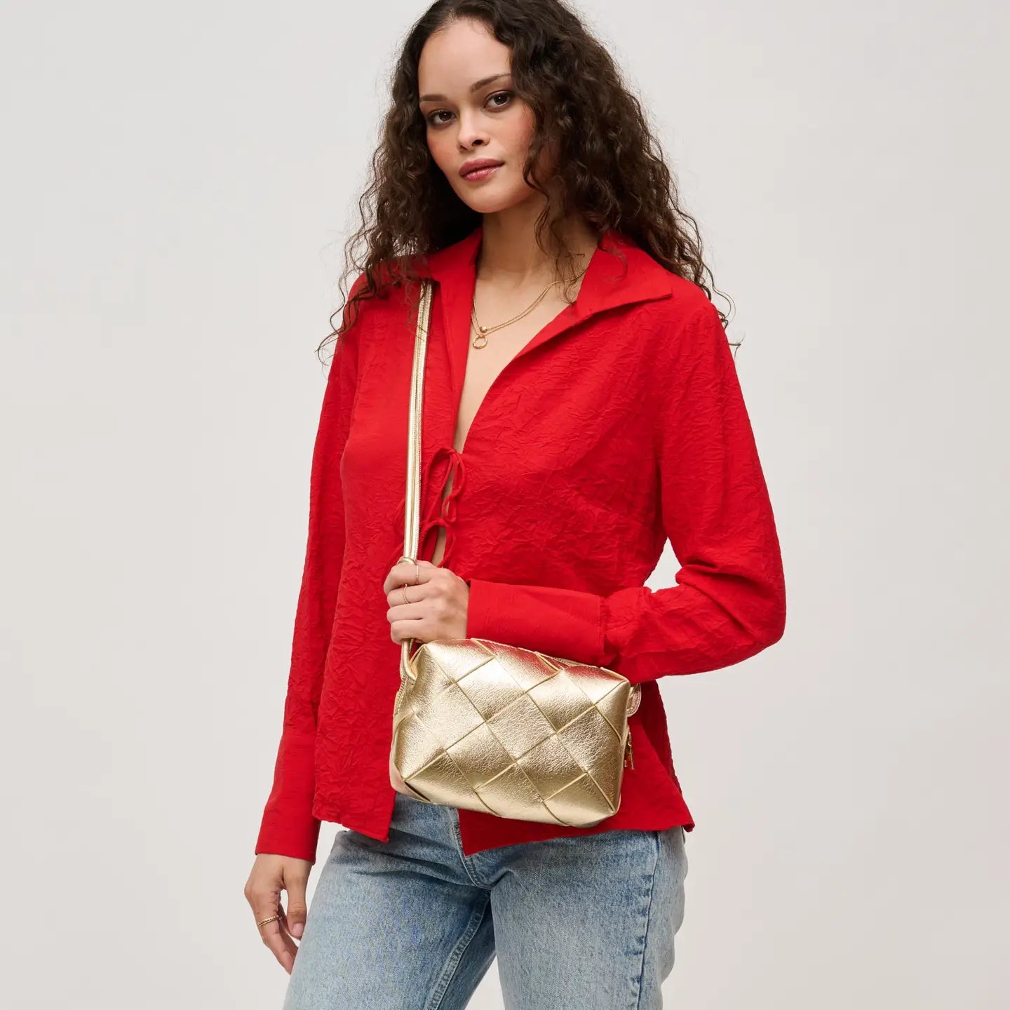 Kennedy Woven Crossbody