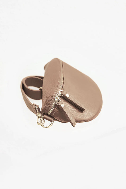 Debbie Katz Shelly Leather Bag Chestnut